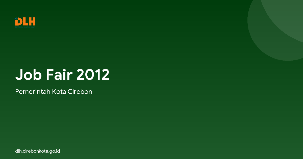 Job Fair 2012