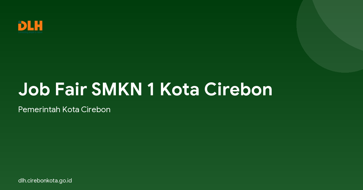 Job Fair SMKN 1 Kota Cirebon