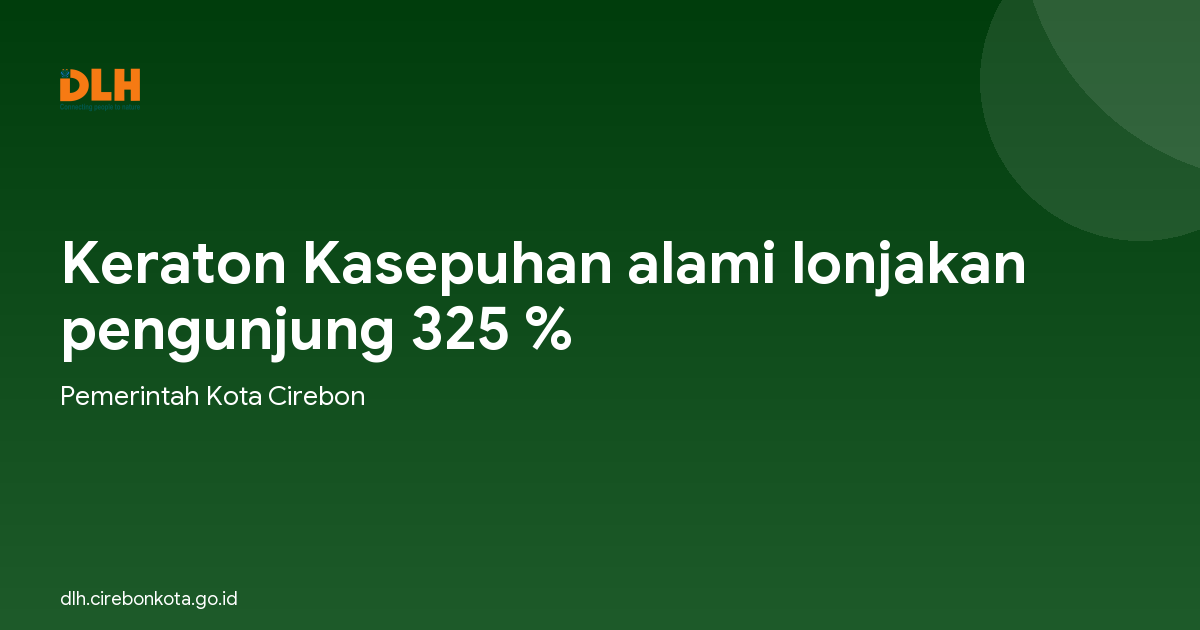 Keraton Kasepuhan alami lonjakan pengunjung 325 %