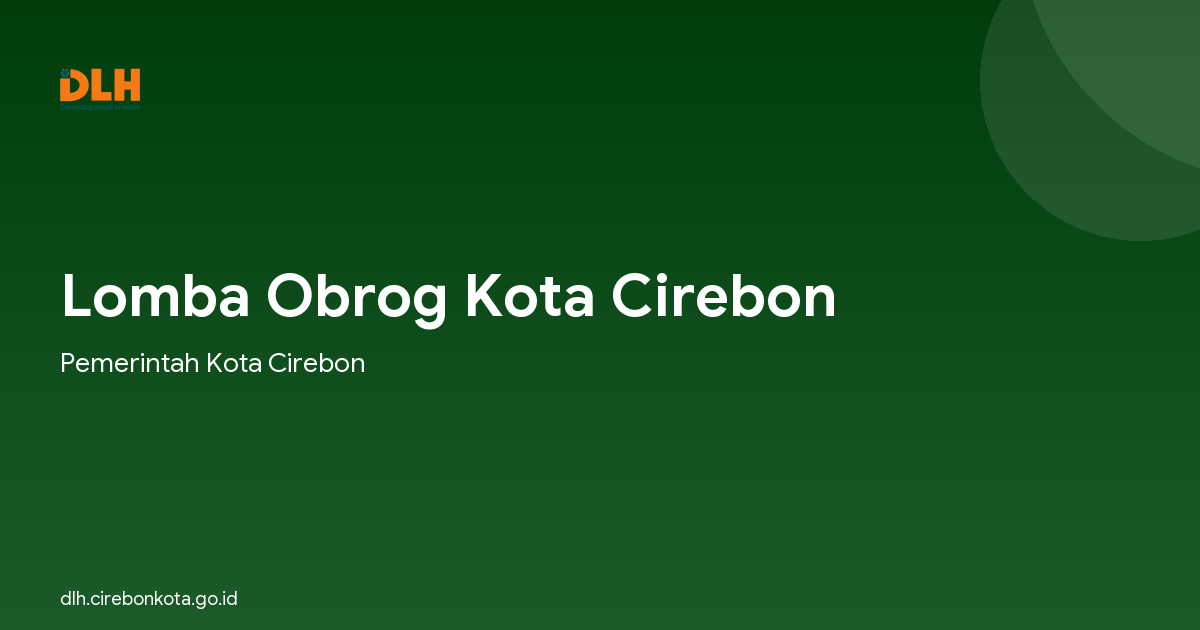 Lomba Obrog Kota Cirebon