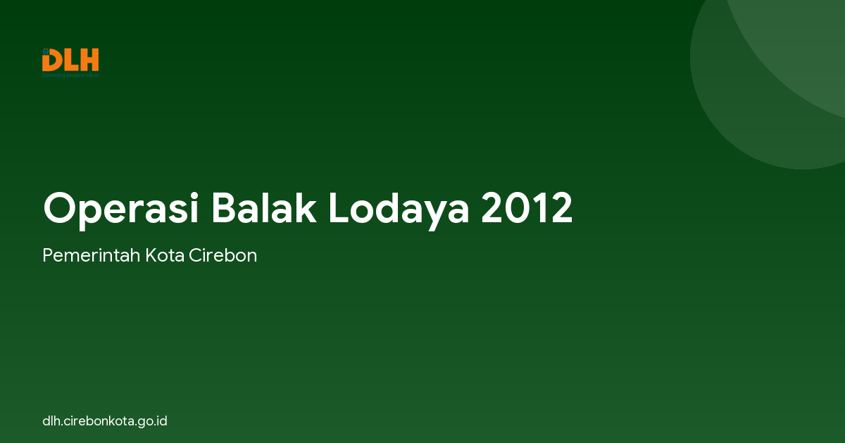 Operasi Balak Lodaya 2012