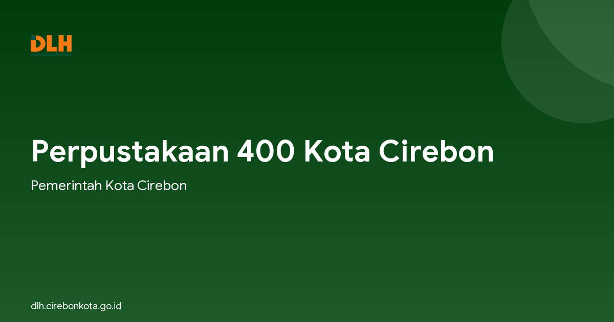 Perpustakaan 400 Kota Cirebon