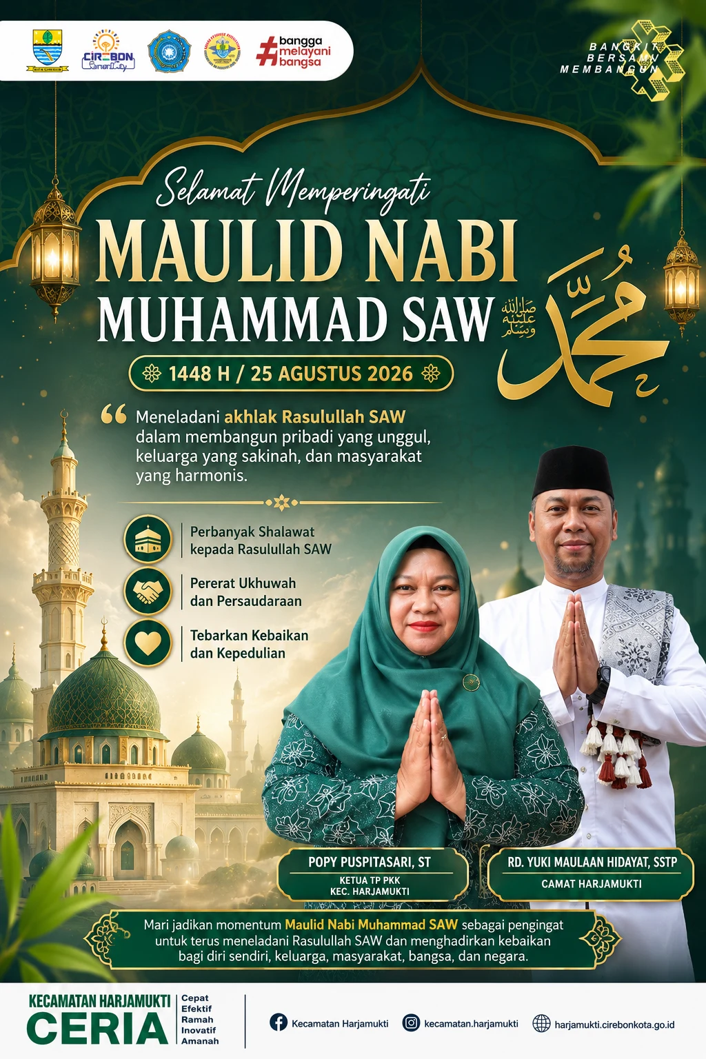 Maulid Nabi Muhammad SAW 1448 H: Meneladani Akhlak Rasulullah dalam Kehidupan Sehari-hari