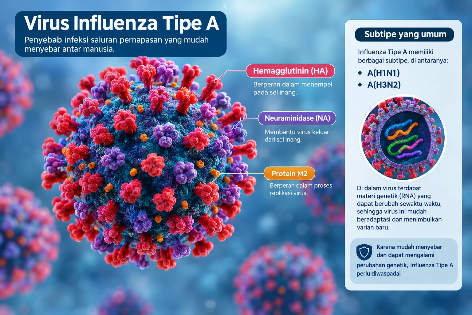 WASPADA PENYEBARAN INFLUENZA TIPE A